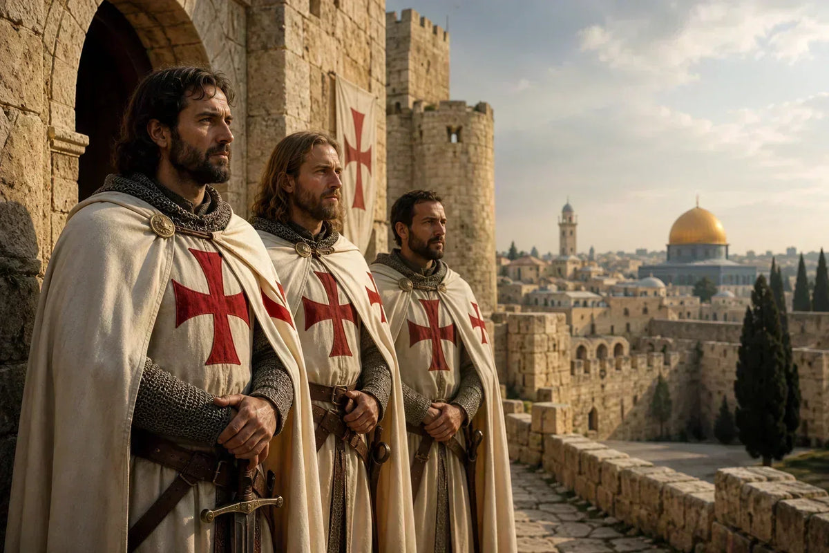 Chevaliers de l'Ordre du Temple en Terre sainte au Moyen Âge
