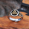 Celte Celtique Viking Nordique Marteau Thor Puy du Fou Guerrier Bague Hache Epée Bouclier