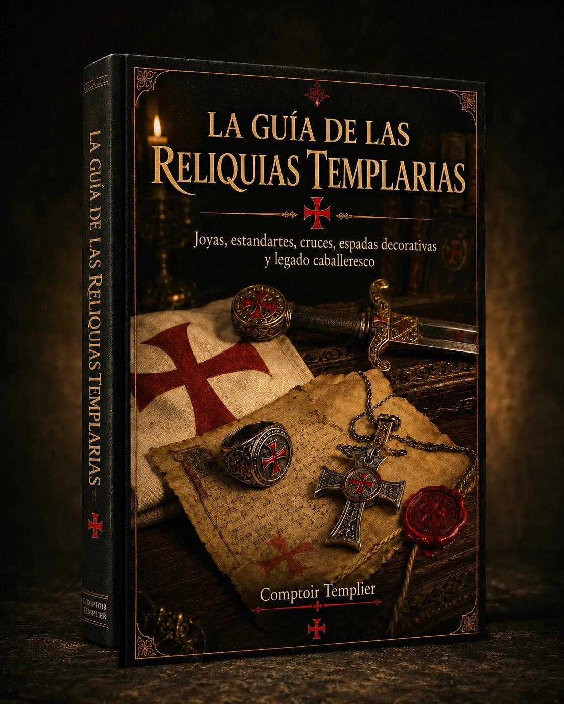 La Guía de las Reliquias Templarias — portada del ebook