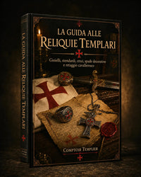 La Guida alle Reliquie Templari — copertina dell’ebook