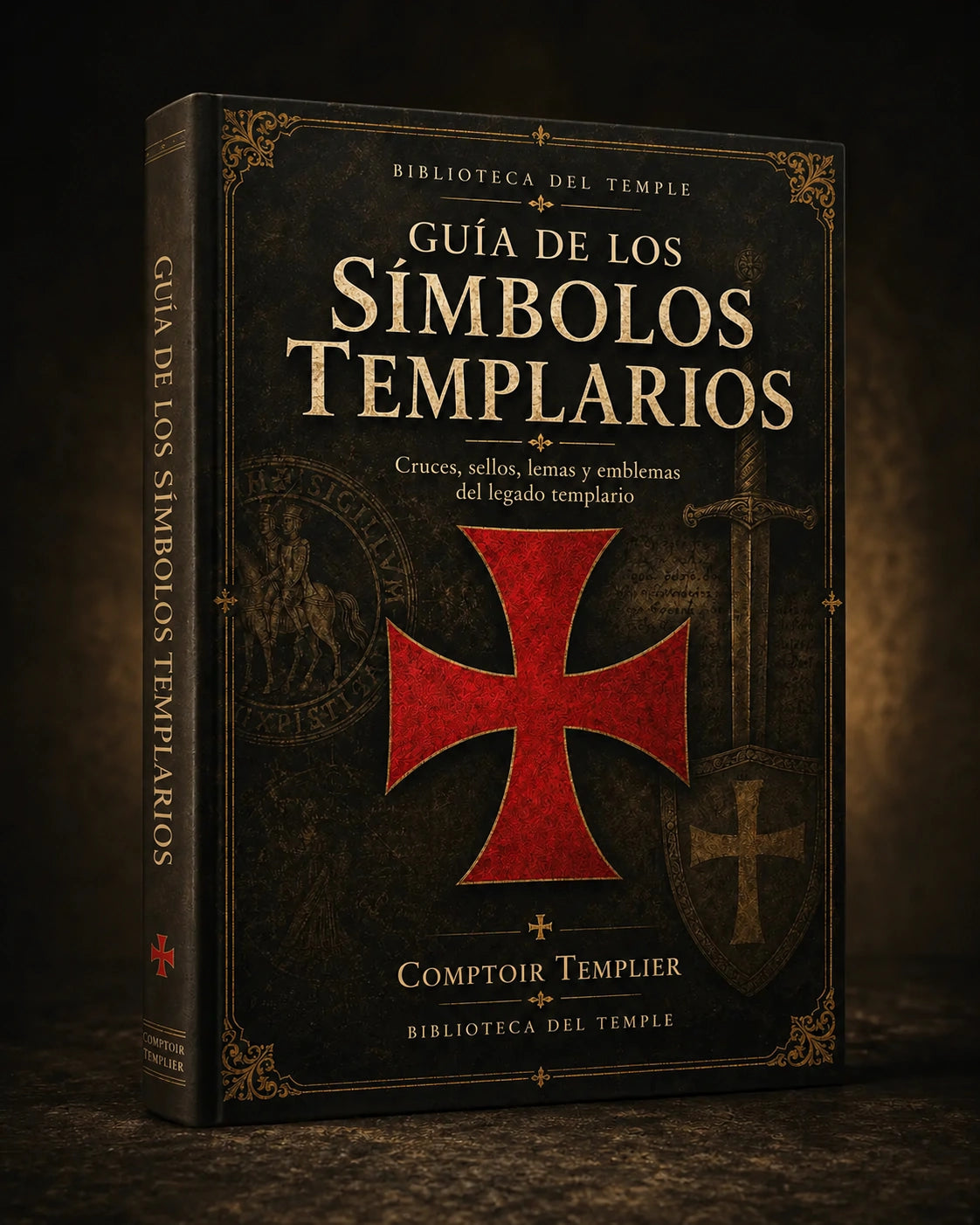 La Guía de los Símbolos Templarios — portada del ebook