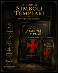 La Guida ai Simboli Templari — ebook PDF su tablet e smartphone
