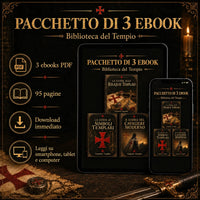 Biblioteca del Tempio — Pacchetto di 3 Ebook — ebook PDF su tablet e smartphone