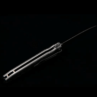 Profil fermé du Couteau Pliant du Chevalier Templier en acier inoxydable